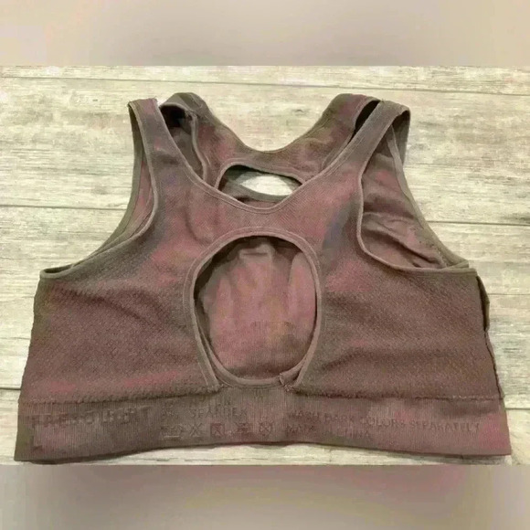 Fresought brown sports bra size large - Picture 3 of 5